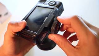 Canon EOS M LCD V6 Viewfinder  Unboxing and Hands On [upl. by Ojadnama]