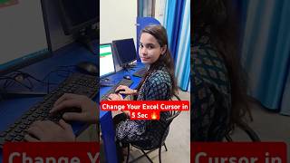 Change Your Excel Cursor Color in 5 Sec🔥 excel exceltips sirfexcel [upl. by Leind495]