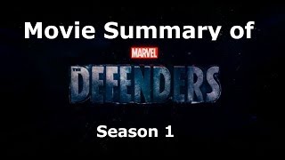 The Defenders Season 1 in 3 minutes [upl. by Ahsiekat887]