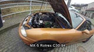 Supercharged 200WHP MX5 Rotrex [upl. by Thibaud]