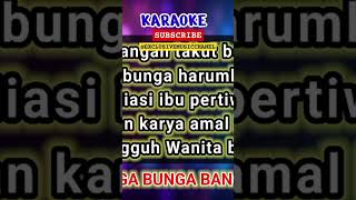 BUNGA BUNGA BANGSA  KARAOKE TERBARU NANA VALANZA MUSIK POP PGRI INDONESIA  NADA CEWE WANITA [upl. by Ronyar]