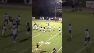 Middle school football touchdown run football [upl. by Churchill]