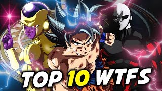 TOP 10 WTF Momente  Dragonball Super FolgeEpisode 96103 Turnier der Kraft [upl. by Hassin]