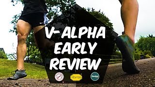 Vibram Valpha 1st impressions  Minimalist running shoe review Vibram Fivefingers 2018 [upl. by Eibmab]