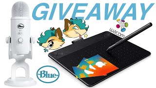 WACOM INTUOS  BLUE YETI  CK9C Holiday Giveaway [upl. by Irat391]