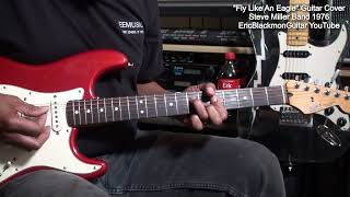 FLY LIKE AN EAGLE Steve Miller Band Guitar Cover  FULL LESSON EricBlackmonGuitar [upl. by Alyss]