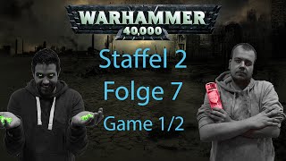 40K Tau VS Craftworld Eldar  Game 1  Folge 27 Teil 24  Battle Report Deutsch [upl. by Akisej]