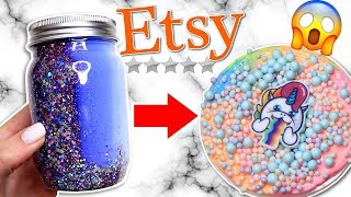 ZERO STAR ETSY SLIME SHOP REVIEW [upl. by Duomham]