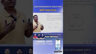 Self Induction Explained neet physics electromagneticinduction [upl. by Vish]