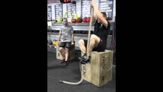 CrossFit Minimes grimper de cordes [upl. by Anelrac]