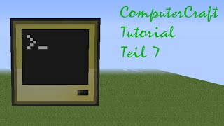 ComputerCraft Tutorial  Teil 7  Das Dateisystem  Deutsch [upl. by Mehala385]