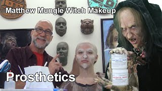 Matthew Mungle Witch Prosthetics Application Tutorial [upl. by Enileuqaj]