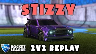 Stizzy Ranked 2v2 POV 10  Stizzy amp Nico VS Vatira amp saucyy  Rocket League Replays [upl. by Filahk890]