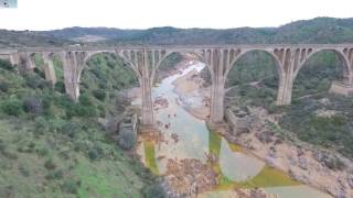 PUENTE DE LA ALCOLEA TRIGUEROS  HUELVA [upl. by Zoara76]