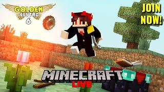 🔴MINECRAFT LIVE 🔴GOLDEN ELYTRA PUBLIC SMP  JAVA  PE  JOIN NOW  MINECRAFT INDIA LIVE [upl. by Nais]