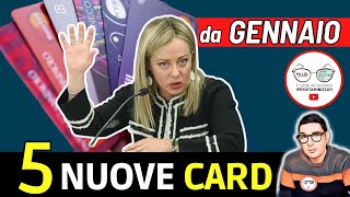 💶 5 NUOVE CARTE e BONUS ISEE BASSO GENNAIO 2024 ✅ LISTA degli aiuti SU DOMANDA per queste categorie [upl. by Nace52]