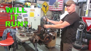 Junk Rat Infested VW Engine [upl. by Nonnair]