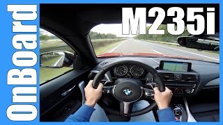 POV BMW M235i TOP SPEED amp ACCELERATION on AUTOBAHN Drive Test Sound [upl. by Clem]