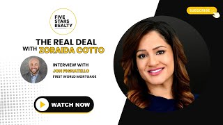 Unlocking Mortgage Secrets with Jon Pignatello  The Real Deal with Zoraida Cotto [upl. by Karlyn]