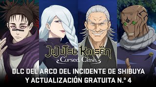 JUJUTSU KAISEN CURSED CLASH – DLC Incidente de Shibuya  Actualización GRATUITA 4 [upl. by Kere]