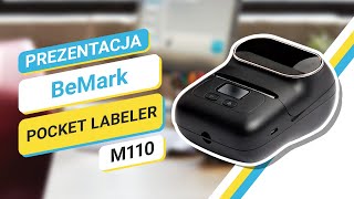 Drukarka etykiet BeMark Pocket Labeler m110 [upl. by Nojad]