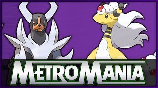 MetroMania Season 3 Heat 4  Mega Houndoom vs Mega Ampharos  Pokémon Metronome Tournament [upl. by Amara]