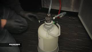 How To Clean Beer Lines with a Cleaning Keg [upl. by Anastassia346]