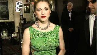 Madonna at the Evita premiere in London [upl. by Akcire]