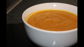 Carrot Parsnip Swede and Onion Soup Vegetable soup Blended soup [upl. by Bibi]