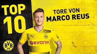 Top 10 Goals  Marco Reus [upl. by Adnilemre83]