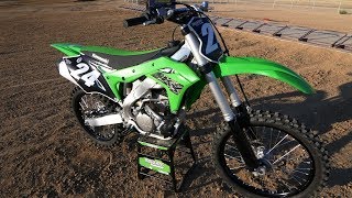 First Ride 2019 Kawasaki KX250  Motocross Action Magazine [upl. by Burley]