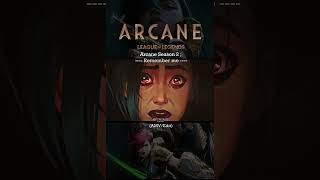 Remember me  ARCANE Season 2 AMVEdit [upl. by Aneeuqal129]