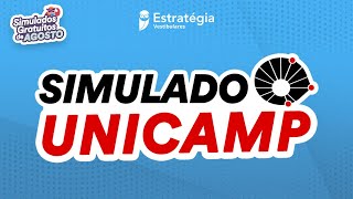 Simulado UNICAMP – CORREÇÃO AO VIVO Simulado de agosto de 2022 [upl. by Rosenzweig]