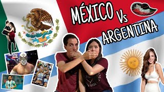 MÉXICO  ARGENTINA DICCIONARIO CALLEJERO  🇦🇷🙋🏻‍♂️❤🙋🏻‍♀️🇲🇽 MEXICANOS Vs ARGENTINOS  Reaccion [upl. by Rema]