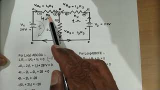 11th Bifocal Electronics Chapter 2 Numerical of Kirchhoffs Voltage Law [upl. by Fishman]