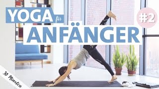 Yoga für Anfänger  30 Minuten Vinyasa Home Workout [upl. by Aiselad539]