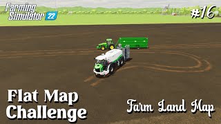 Spreying Slurry By OXBO AT 5104 LNMS  16  Flat Map Challenge  Farm Land  Farming SImulator 22 [upl. by Soloman]