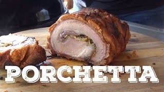 Porchetta Pork Roast Recipe on the Traeger Pellet Grill [upl. by Winni]