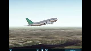 Airline Commander AIRBUS A300 takeoff from AMS Amsterdam [upl. by Trow]