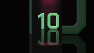 3D COUNTDOWN TIMER NO COPYRIGHT VIDEO 4K WITH SOUND gk quiztimer logocountdown clock quizquiz [upl. by Inaffyt]