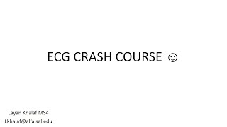 ECG Crash Course pt2  Layan Khalaf  CVP 351 [upl. by Milla]