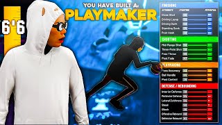 THE NEW BEST PURE PLAYMAKER BUILD ON NBA 2K22 CURRENT GEN 99 SPEED 66 PLAYMAKER BUILD 2K22 [upl. by Novaelc]