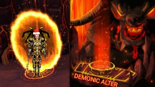 Ancients Reborn  NEW UPDATE DEMONIC ALTER DEMONITE ORE AND MORE [upl. by Adnolahs219]