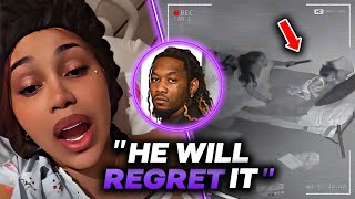 Cardi B CRIES After Offset Sends CPS To Her House  A3USES Her Kids [upl. by Eiznyl782]