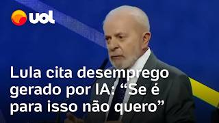 Lula recebe Plano Brasileiro de Inteligência Artificial e fala em fazer da IA uma fonte de emprego [upl. by Abba]