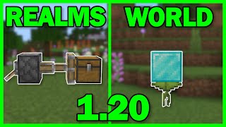 ALL BEST DUPLICATION GLITCHES for 120 MINECRAFT BEDROCK Edition  REALMS amp SERVERS  by James [upl. by Otrevogir]