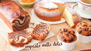 IMPASTO MILLE DOLCI Senza Uova e Senza Burro  Colazione amp Merenda  Ricetta Facile  LifeampChiara [upl. by Nauqal]