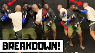 Ciryl Gane Enters The Matrix Against Francis Ngannou During Leaked Sparring Footage  Reaction [upl. by Hazen]