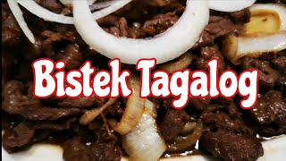 Bistek Filipino Beefsteak Filipino REcipe Beef Recipe [upl. by Yesdnik]