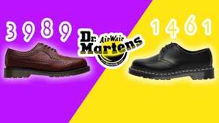 Dr Martens 1461 vs 3989  Which To Buy [upl. by Mellar]